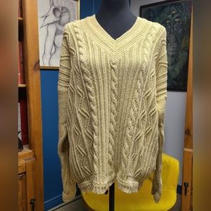 Casual Corner Yellow Sweater